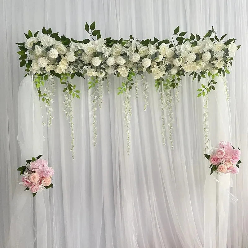 Artificial Peony Rose Flower Wall Décor