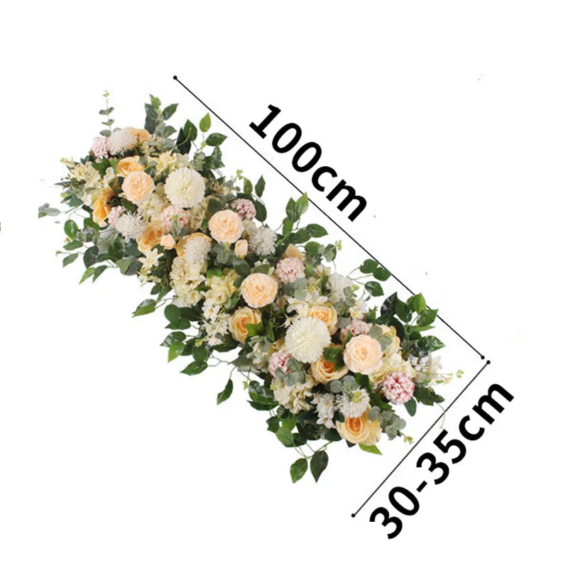 Artificial Peony Rose Flower Wall Décor